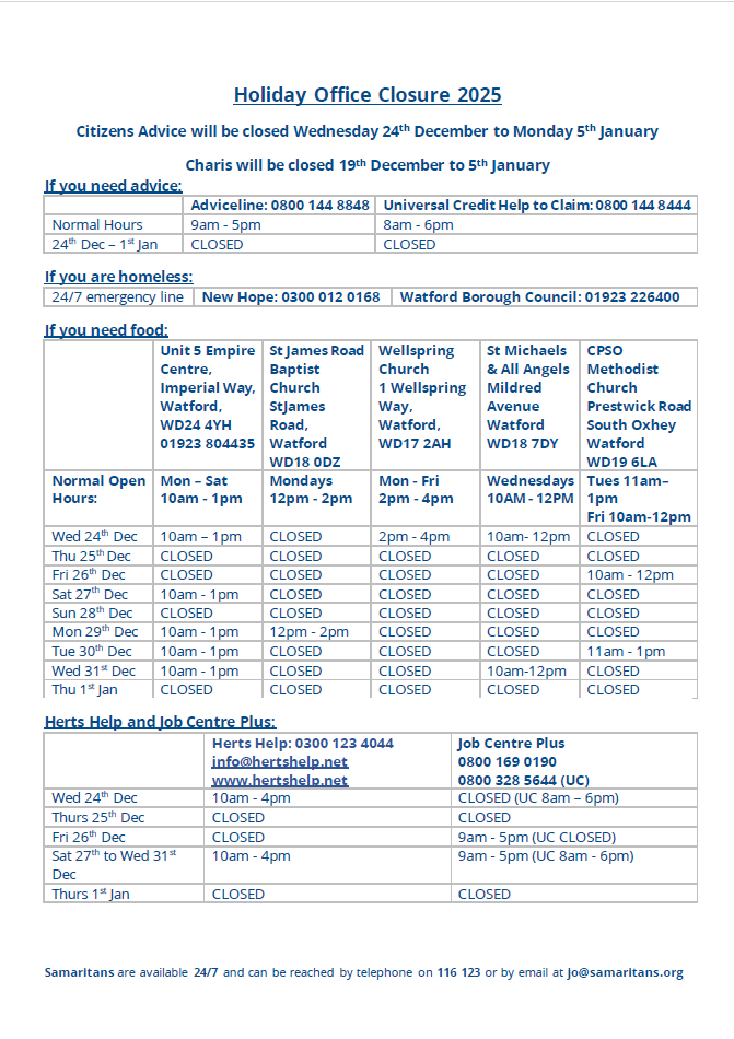 Poster of the information